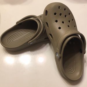 Olive Green Crocs